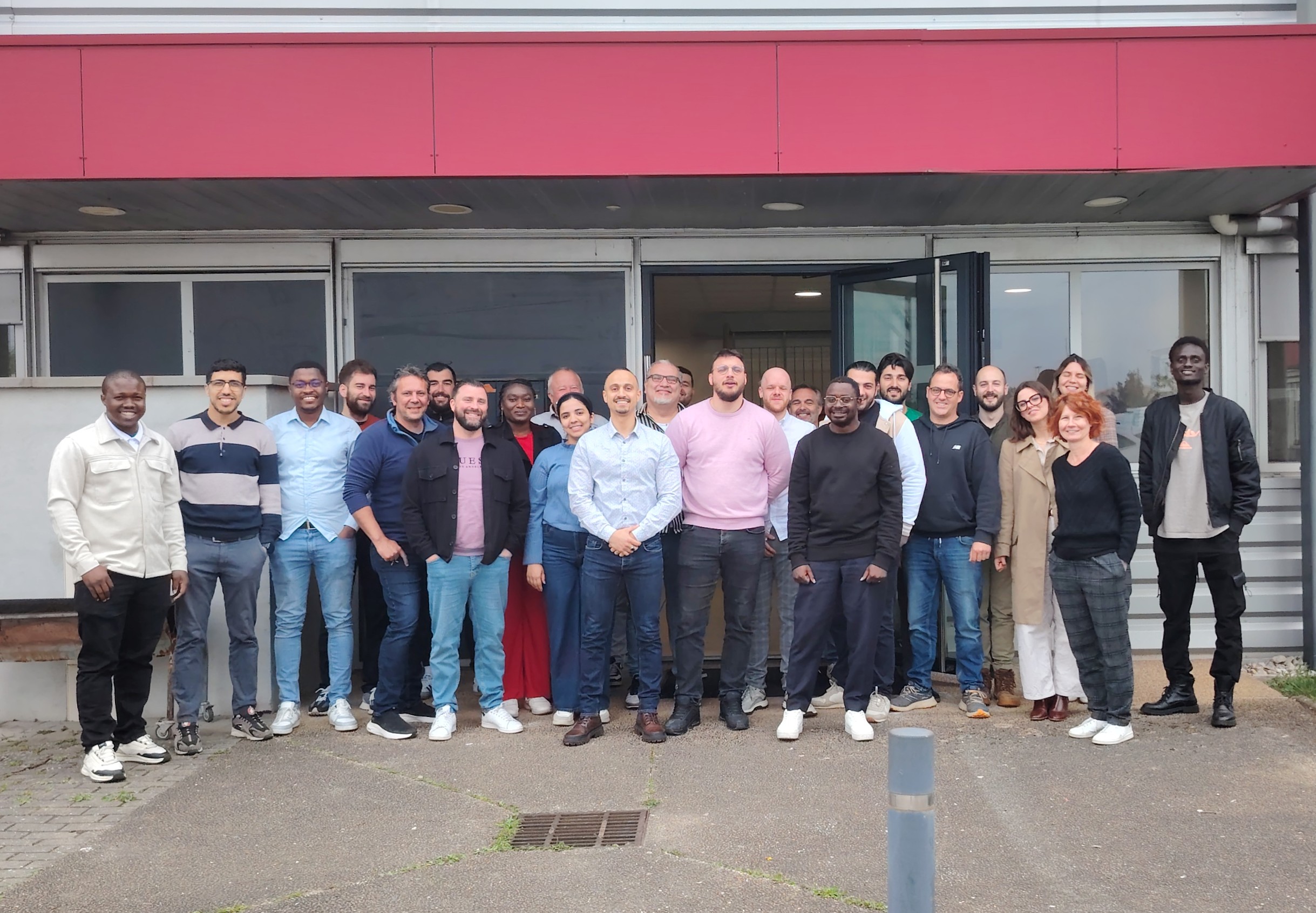 Collaborateurs de l'agence de Crissey