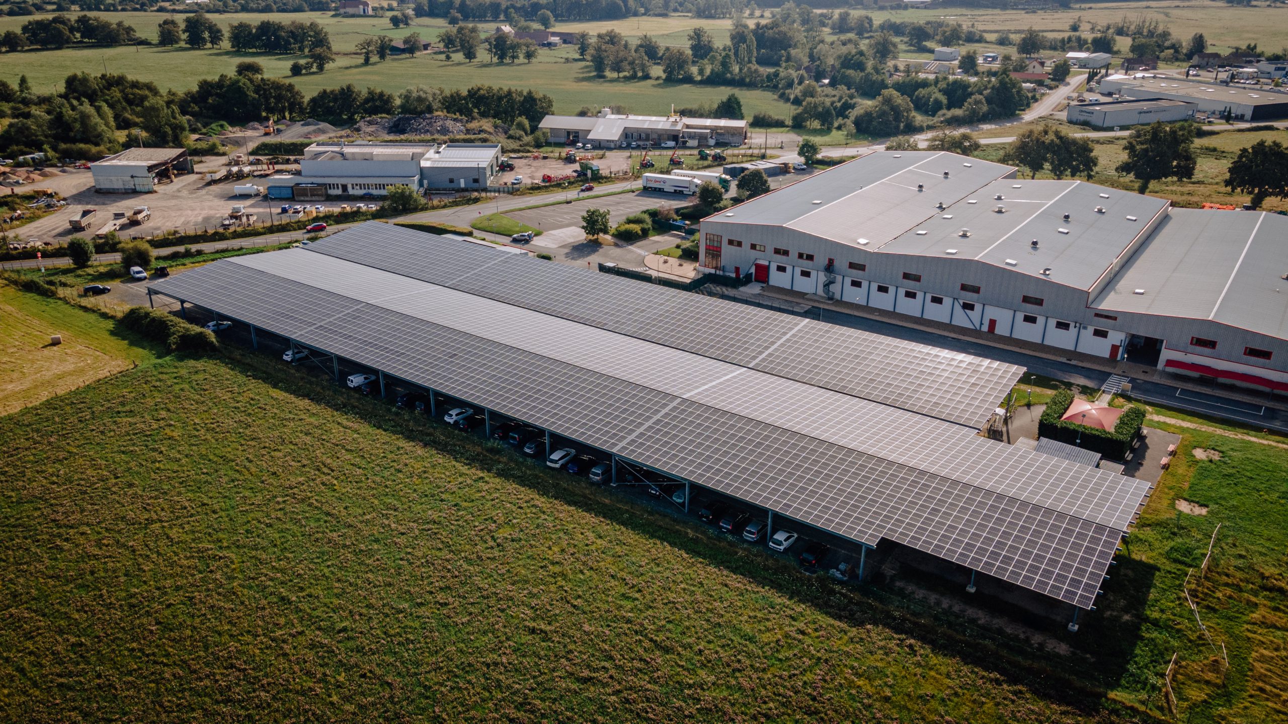 Ombrière de parking