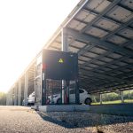 Local onduleur pour ombrière de parking