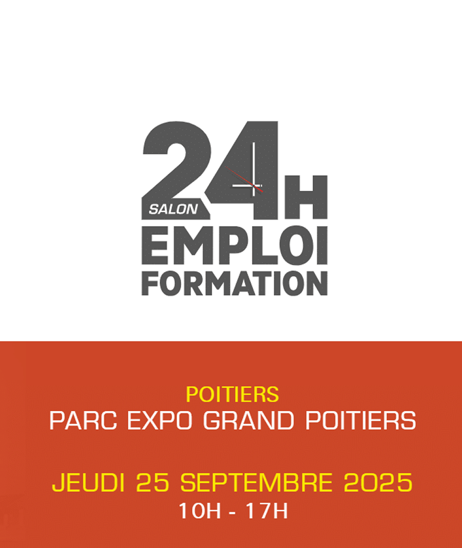 Salon 24h de l'emploi Formation Poitiers