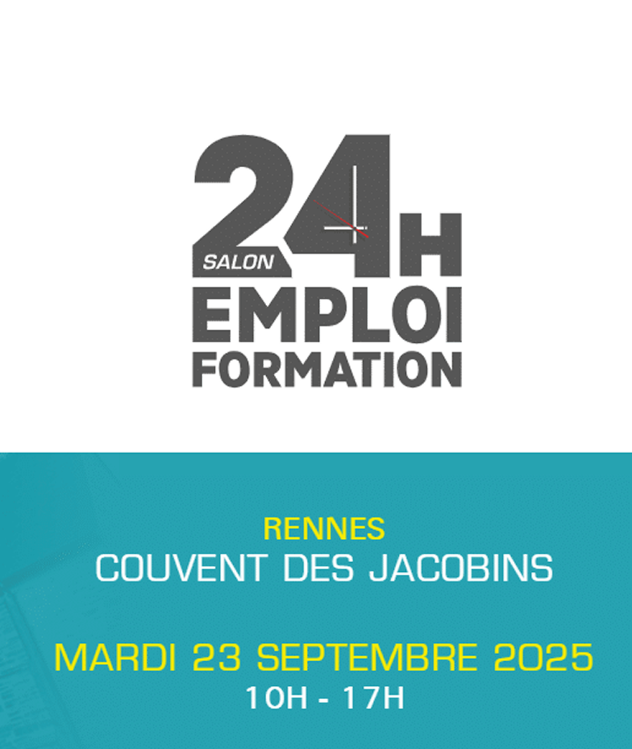 Salon 24h de l'emploi Formation Rennes