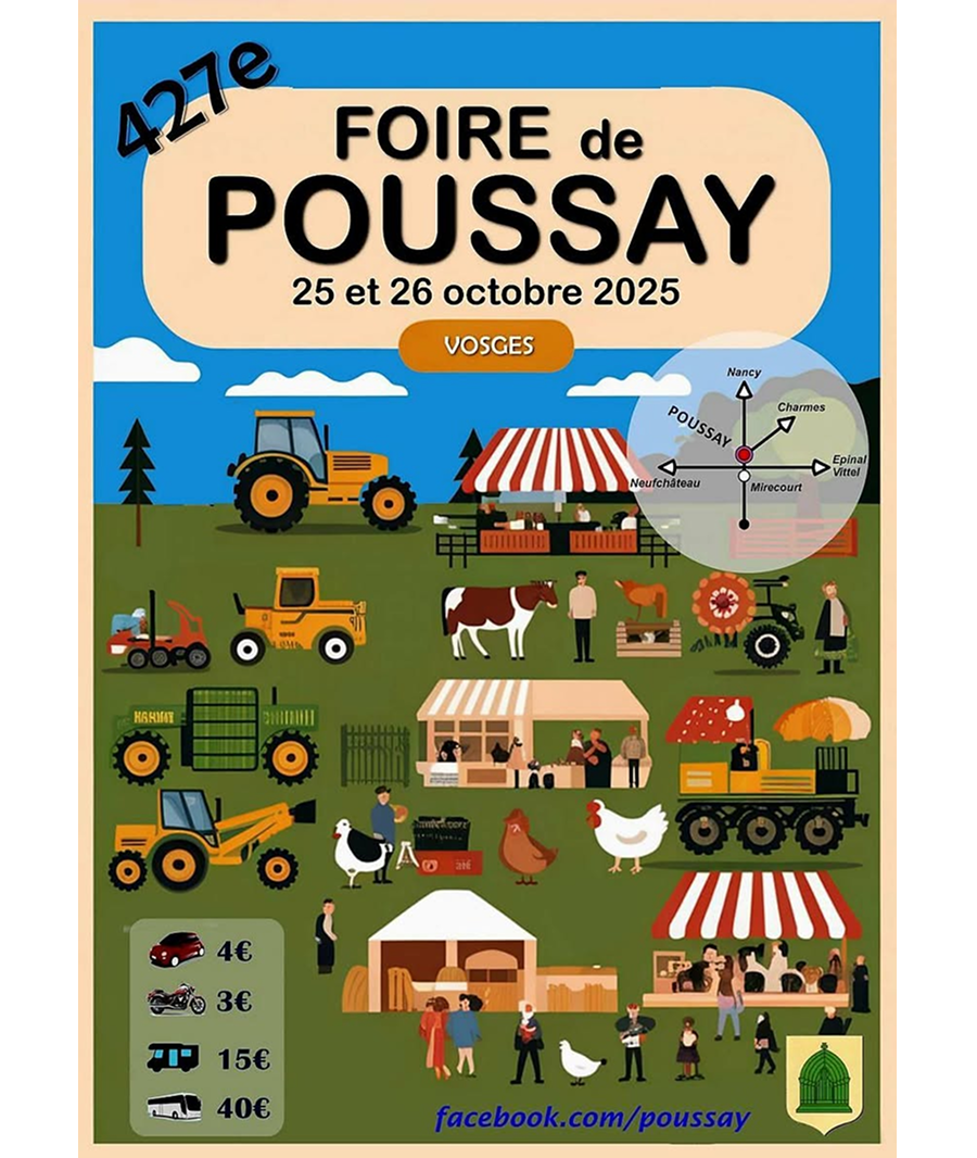 Foire de Poussay