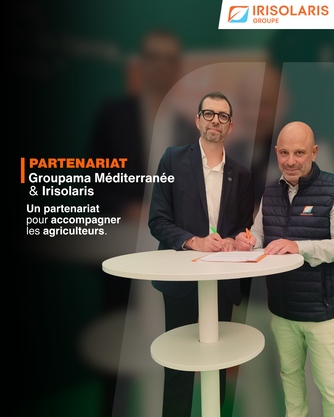 Partenariat Groupama Mediterannée & Irisolaris