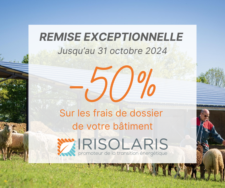 remise exceptionnelle du groupe Irisolaris pour cet automne