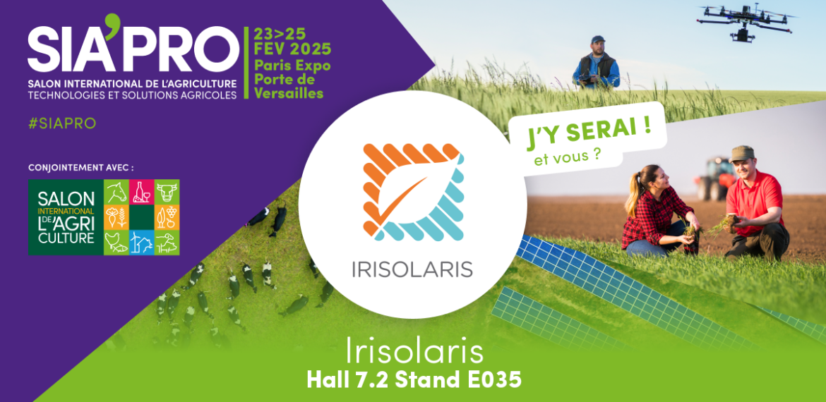 IRISOLARIS présentera au SIA’PRO toutes ses solutions photovoltaïques